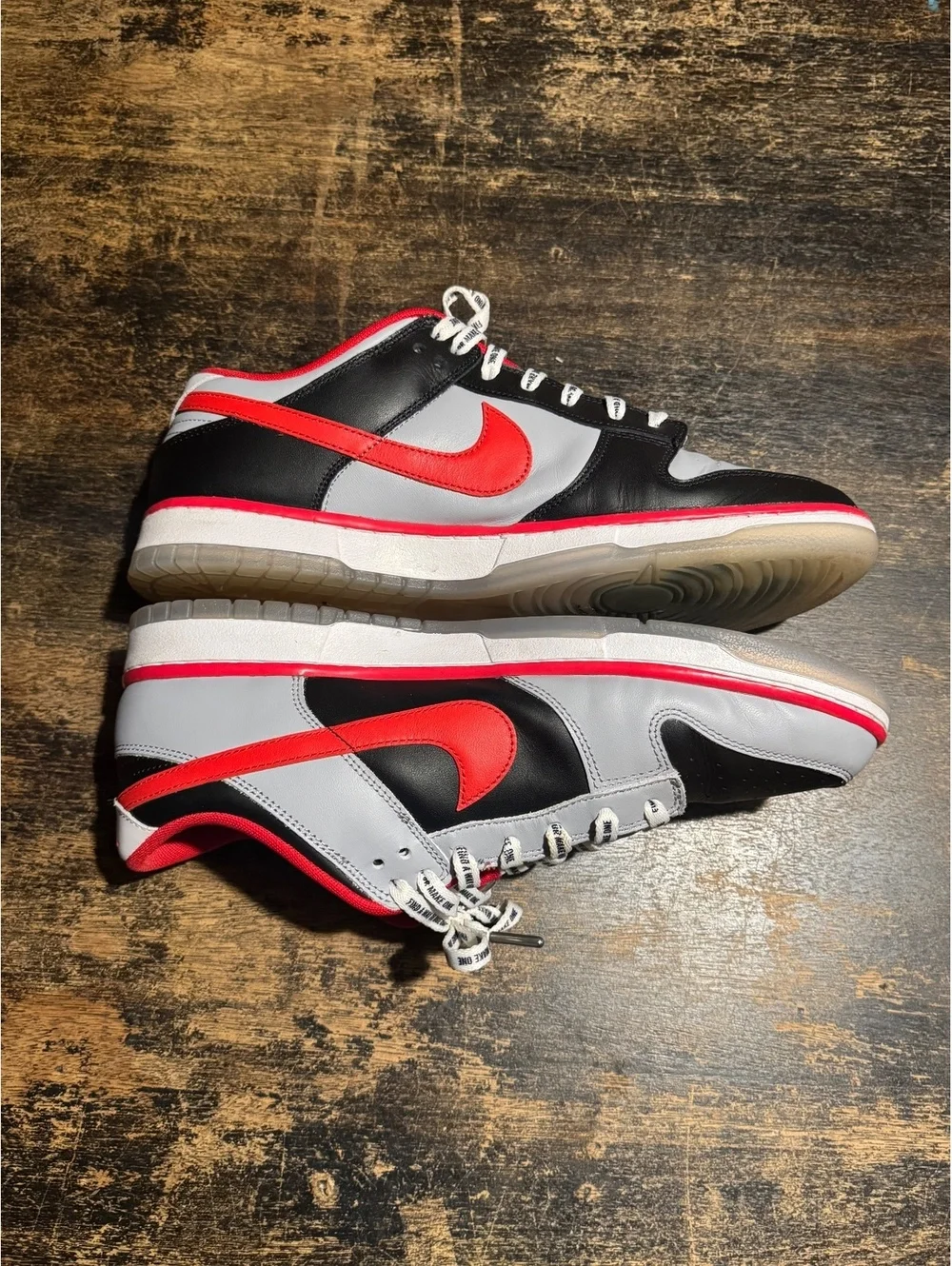 Leather sneakers, Nike Dunk Low Clark Atlanta University